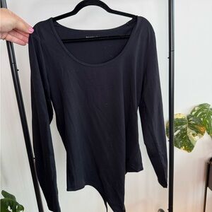 Black Long Sleeve Bodysuit